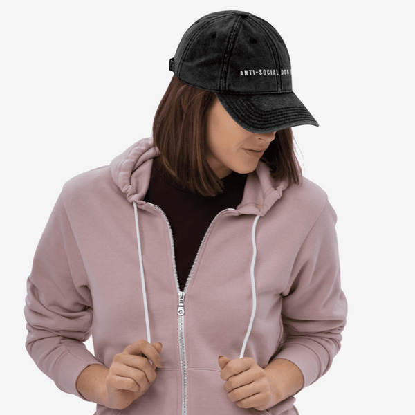 Vintage Cap - Anti-Social Dog Owner