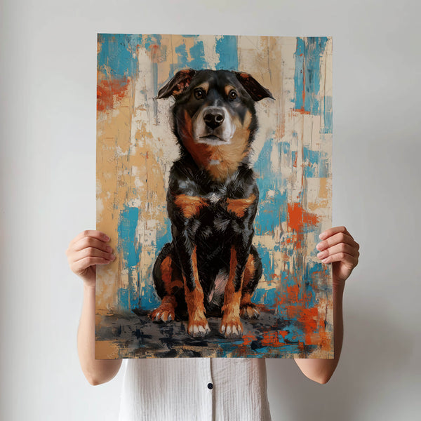 Oil Masterpiece 2 - Custom Pet Portrait