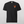 The Embroidered Pet Portrait Organic T-Shirt in black features a small orange and white dog face on the left chest—an ideal pet lover gift or unique keepsake, showcased against a light gray background.