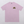 The Embroidered Pet Portrait Organic T-Shirt in light pink features a small brown and white dog face embroidered on the left chest, shown on a plain white background—a unique keepsake for dog lovers.