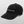 The Chord Vintage Cap - Dogs Before Dudes is a black corduroy baseball cap with DOGS BEFORE DUDES embroidered in white on the front, shown on a light gray background—perfect for trendy dog lovers.
