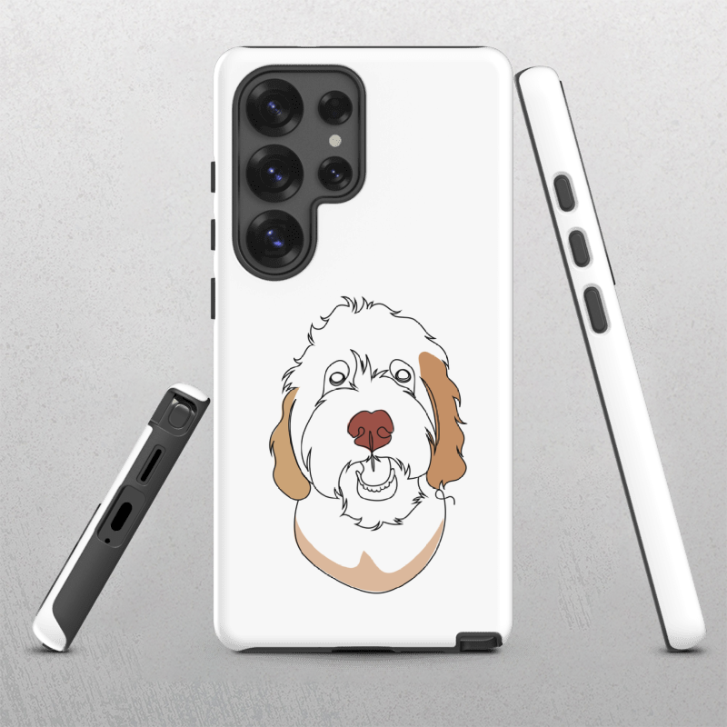 Custom Pet Samsung Case – Color Line Art – Loyal Tees Store Custom Pet Samsung Case – Color Line Art – Loyal Tees Store