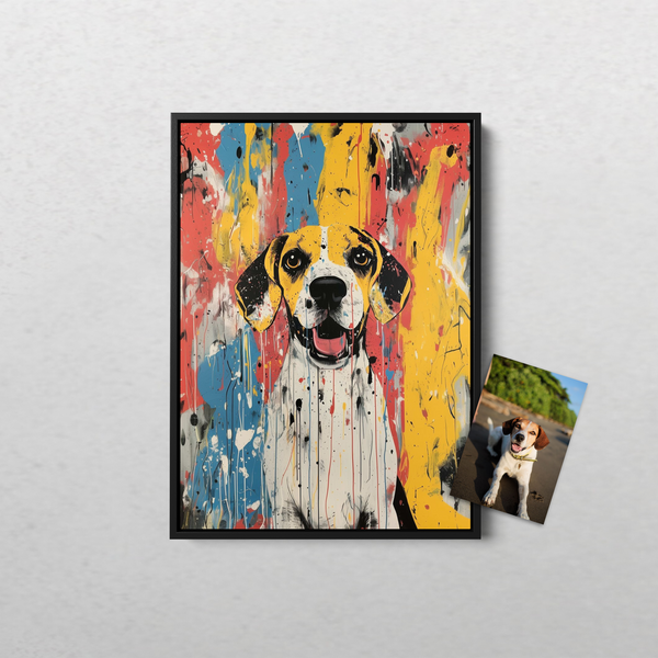 Abstract Masterpiece - Custom Pet Portrait