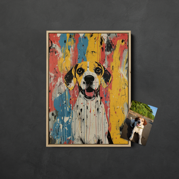 Abstract Masterpiece - Custom Pet Portrait