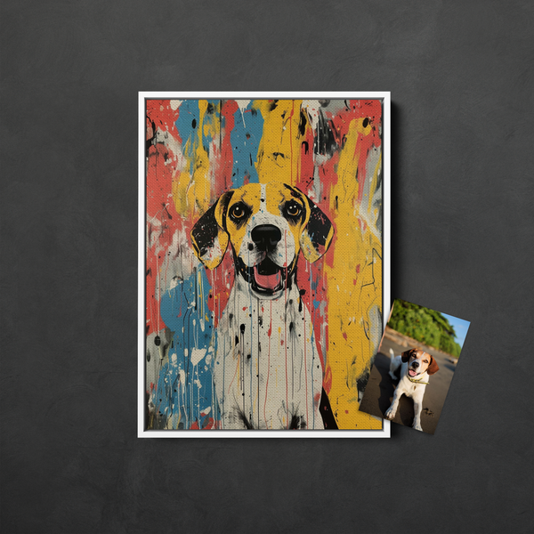 Abstract Masterpiece - Custom Pet Portrait