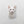 A custom shape pet pillow featuring a white cat with yellow eyes and pink ears on a light background—perfect as a cozy keepsake or gift for any pet lover.