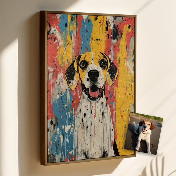 Abstract Masterpiece - Custom Pet Portrait