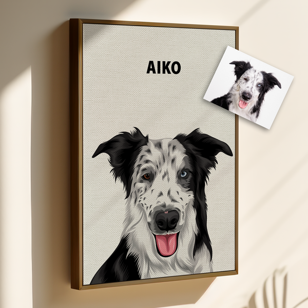 Modern Vector Custom Pet Art