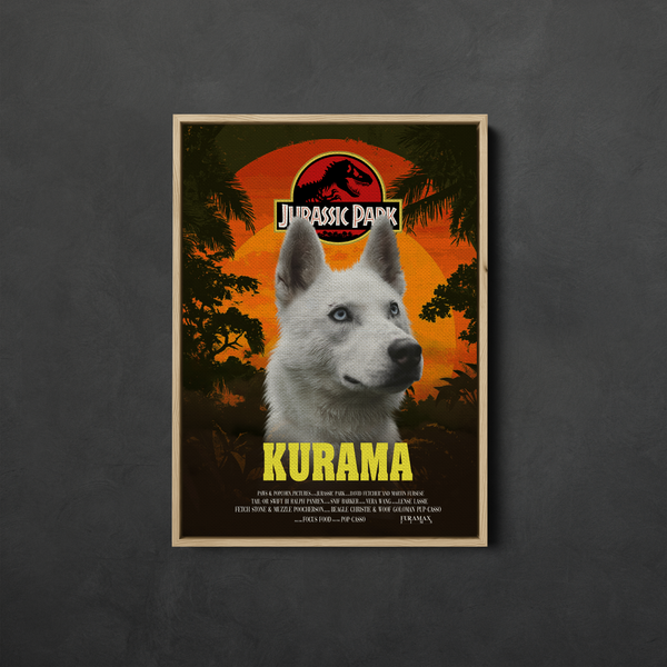 Jurassic Bark Pet Portrait