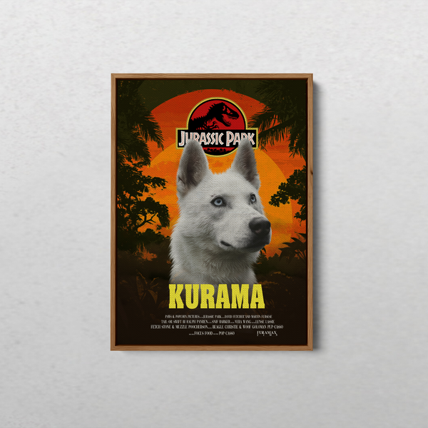 Jurassic Bark Pet Portrait