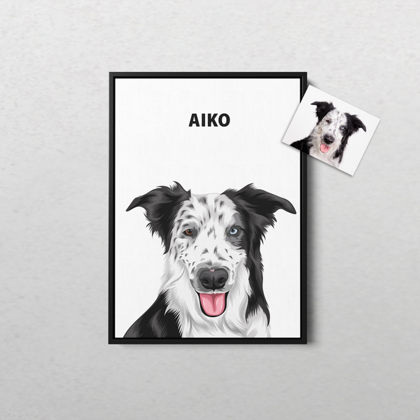 Modern Vector Custom Pet Art