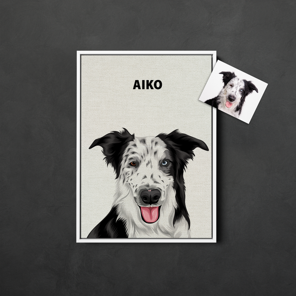 Modern Vector Custom Pet Art