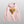 A light pink Personalised Retro Hoodie | Orange featuring a graphic of a fluffy brown dog in a triangle with clouds, plus the text COOPER and Lover—perfect as a custom pet hoodie for any dog lover.