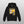 The Personalised Homage Hoodie | Gold is a premium black fleece unisex hoodie featuring two Siberian Huskies with Pepper and Wilson in bold and cursive fonts above and beside them. Personalization available.