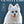 A fluffy white dog in round sunglasses poses on a blue background for a VANITY FURR magazine cover. Custom Pet Magazine Covers make trendy, personalized canvases or unique pet lover gifts for stylish owners and their furry friends.