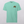 The Embroidered Pet Portrait Organic T-Shirt in light teal features a small brown and white dog face embroidered on the left chest, displayed on a plain background—an ideal gift for pet lovers.